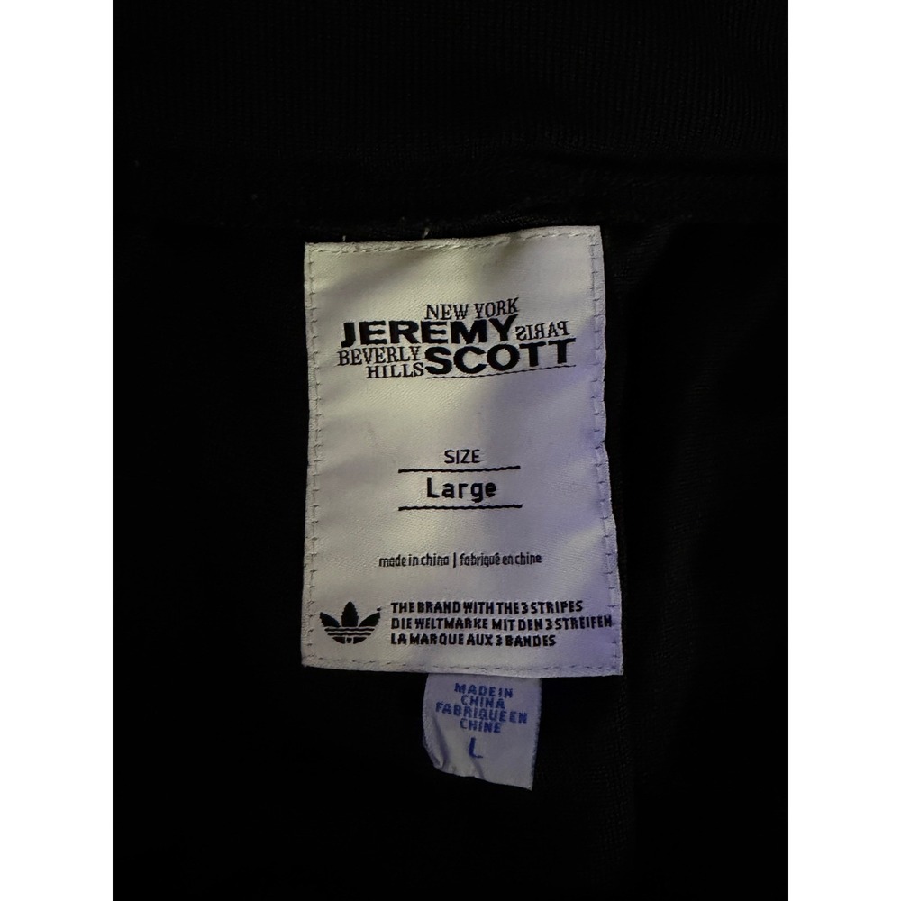 Adidas Jeremy Scott Gorilla‎ Track Pants Mens Large Black X29845 Rare Streetwear - Picture 4 of 15